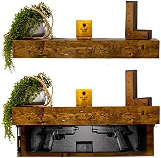 Buy Tactical Traps Liberty 35s Gun Shelf with Trap Door | Handgun Storage with RFID Lock ...