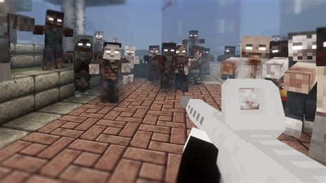 Turning Minecraft Into A Zombie Apocalypse Survival Game - YouTube