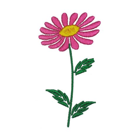 Daisy Flower Embroidery Design INSTANT DOWNLOAD | Etsy