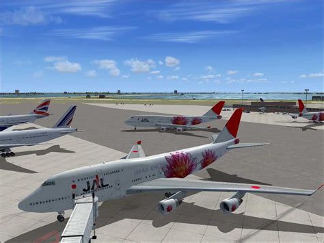 Japan Airlines Boeing 747-400 Flowers Livery for FSX