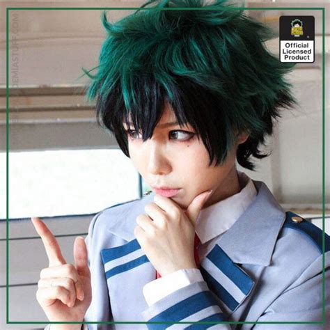 My Hero Academia Merch Wig Merch - Deku Hair | BNHA Store