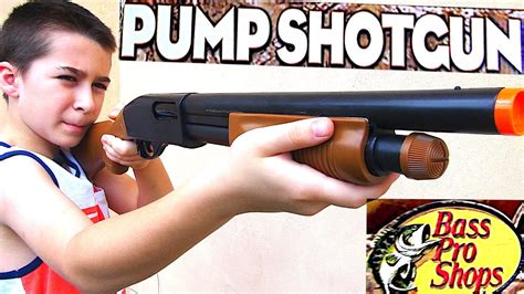 Kids Toy Pump Action Shotgun Rifle With Ejecting Shells Realistic Electronic Gun Sounds (30 ...