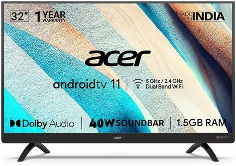 Acer S Series AR32AR2841HDSB 32 Inch LED HD Ready, 1366 x 768 TV Photo ...