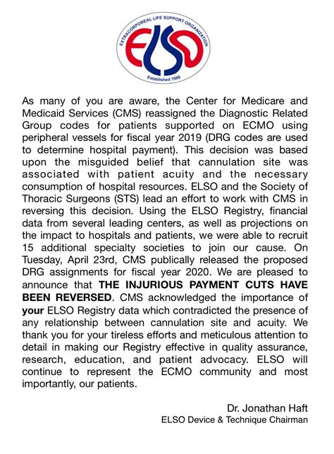 ELSO (The Extracorporeal Life Support Organization) on LinkedIn: #ECMO