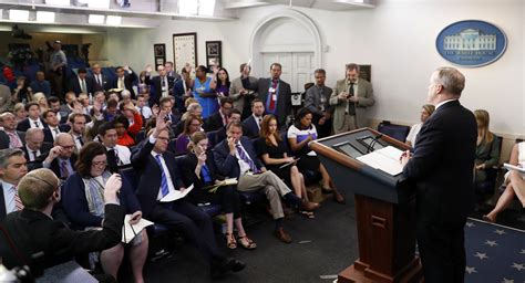 Conservative outlets get more official seats in White House briefing ...