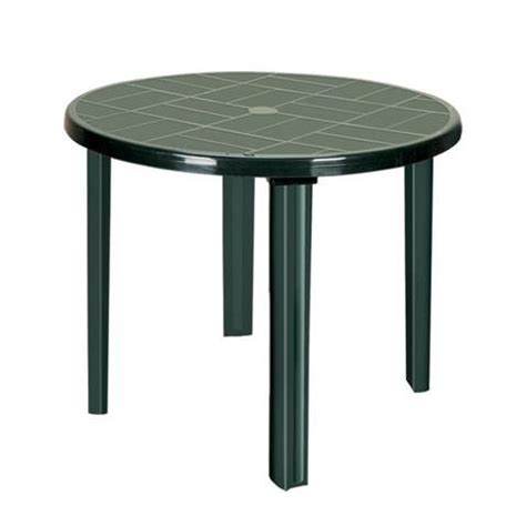 Green plastic round outdoor table with four legs - Buy Green plastic round outdoor table with ...