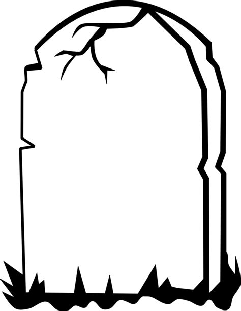 Tombstone Coloring Page - ClipArt Best