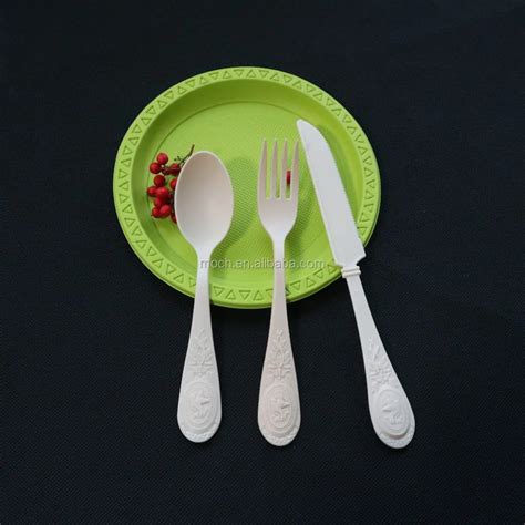 Biodegradable Disposable Plastic Cutlery,Disposable Wooden Cutlery,Disposable Cutlery Set - Buy ...