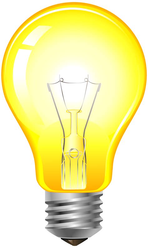 Light bulb clip art realistic, Light bulb clip art realistic Transparent FREE for download on ...