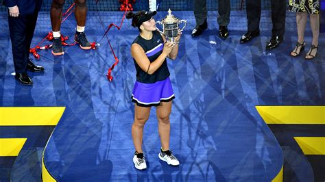 Around the table with 2019 US Open women's champion Bianca Andreescu - Official Site of the 2024 ...