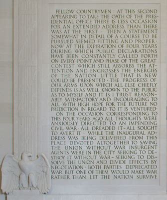 Secret Symbol of the Lincoln Memorial (U.S. National Park Service)