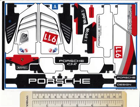 View LEGO® instruction 42096 Porsche 911 RSR - LEGO instructions and catalogs library