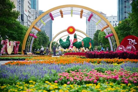 Nguyễn Huệ Flower Street opens for Tết - Life & Style - Vietnam News | Politics, Business ...