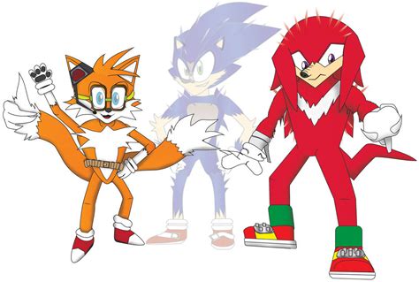 Tails and Knuckles by NLessImagination on DeviantArt