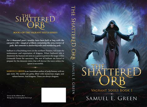 Design Book Cover - The Shattered Orb - THE VAGRANT SOULS Book 1