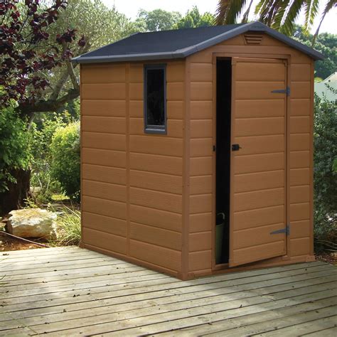 6X4 Apex Shiplap Plastic Shed | Departments | TradePoint