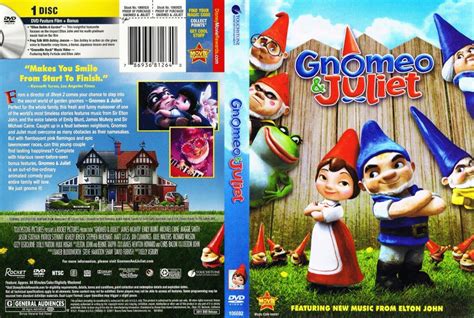 Gnomeo And Juliet - Movie DVD Scanned Covers - Gnomeo And Juliet1 :: DVD Covers