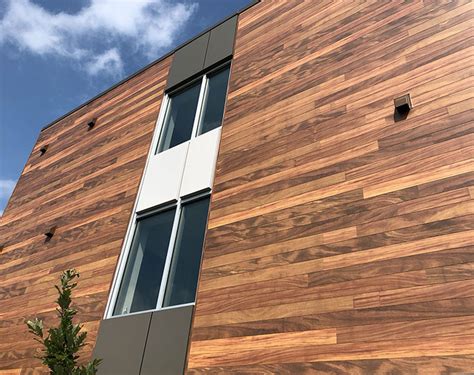 DIZAL Wood Grain Aluminum Siding | Modern Materials