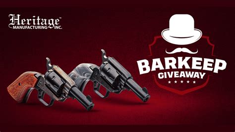 Heritage Barkeep Revolver Giveaway - Edmond Gun & Gold