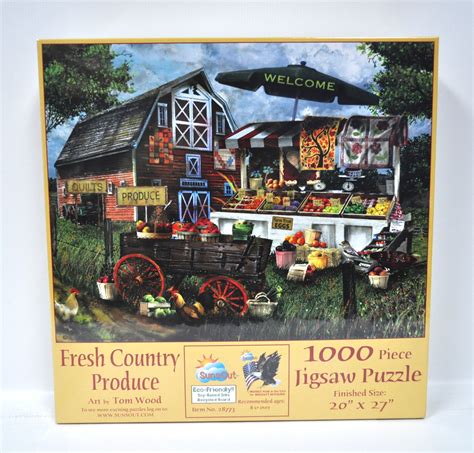 Fresh Country Produce Jigsaw Puzzle 1000 Piece - Dixon's Vacuum and Sewing CenterDixon’s Vacuum ...