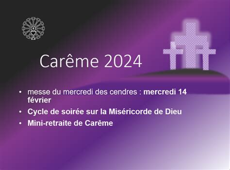 Carême 2024 - Paroisse Saint Augustin en Beaujolais