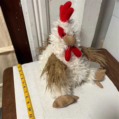 Mary Meyer | Toys | Mary Meyer Fabfuzz Stuffed Animal Soft Toy Rooster Chicken 6inches | Poshmark