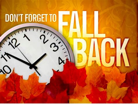 Goodbye to Daylight Savings Time: Fall Back | Currents