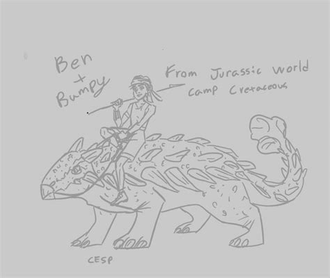 Ben and Bumpy from Jurassic World Camp Cretaceous by Rolfwolf on DeviantArt