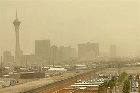 Dust Storm Warning for Las Vegas & Surrounding Areas