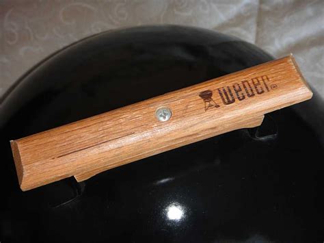 1985 teak wooden handle | Weber smokey mountain cooker, Weber smokey mountain, Bbq accessories