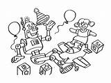Vector Illustration Of Kids toys Suitable For coloring Book  sketch template