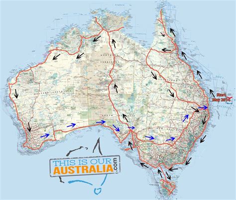 Caravan Road Trip Itinerary Around Australia | Roadtrip australia, Australian road trip, Road ...