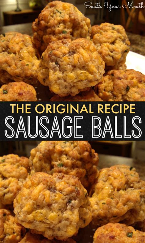 South Your Mouth: Original Sausage Balls