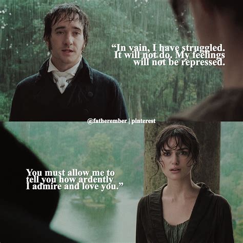 Pride and Prejudice (2005) #prideandprejudice “In vain, I have struggled. It will… | Darcy pride ...