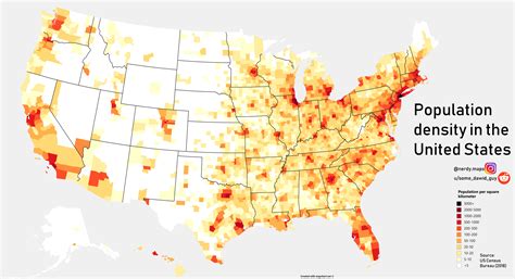 United States Map By Population