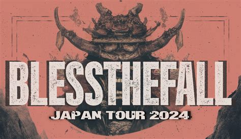 “blessthefall Japan Tour 2024” 出演決定！ | SBE