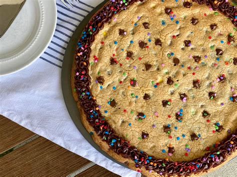 Cookie Cake Recipe - JUST Like Great American Cookie Cake!