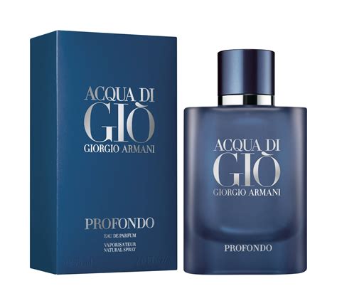 Giorgio Armani Acqua di Gio Profondo ~ New Fragrances