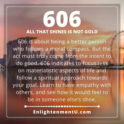 606 Angel Number - All That Shines Is Not Gold | Seeing 606 Meaning