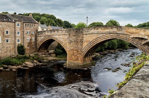 Barnard Castle Bridge, over the River Tees, Startforth, County Durham