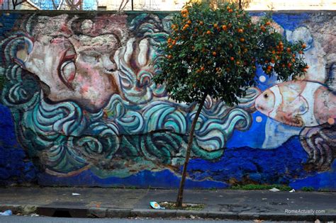 Street art in Ostiense district in Rome - Where to find the best murals