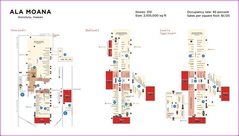 Ala Moana Mall Map Map : Resume Examples