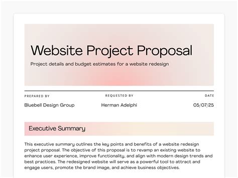 How to Write a Project Proposal (Example and Templates) | Canva