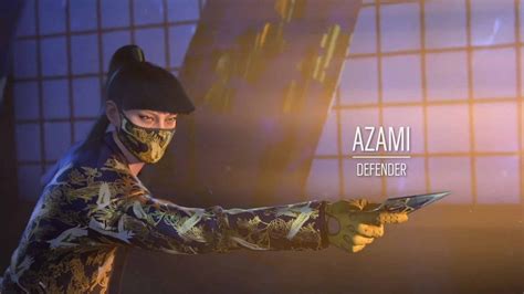 Rainbow Six Siege Adding New Operator, Azami