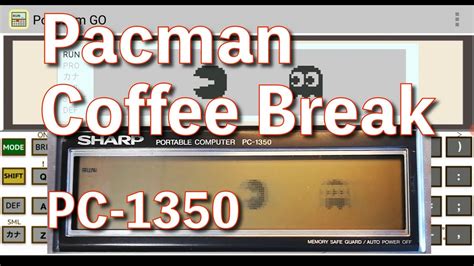 【Pokecom GO】Pacman coffee break - YouTube