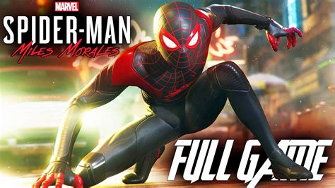 Spider Man Miles Morales Full Game Walkthrough(No Commentary) - YouTube