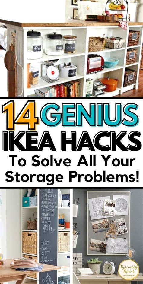 20++ Ikea Organization Ideas - HOMYHOMEE