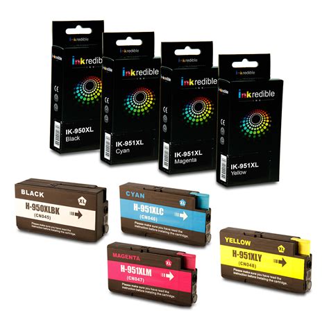 HP 950XL 951XL Compatible Remanufactured Ink Cartridge Combo HIgh Yield ...