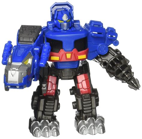 Optimus Prime (Dino, Blue) - Transformers Toys - TFW2005