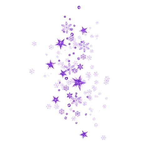 Purple Shining Stars Png File Cutout Png & Clipart Images